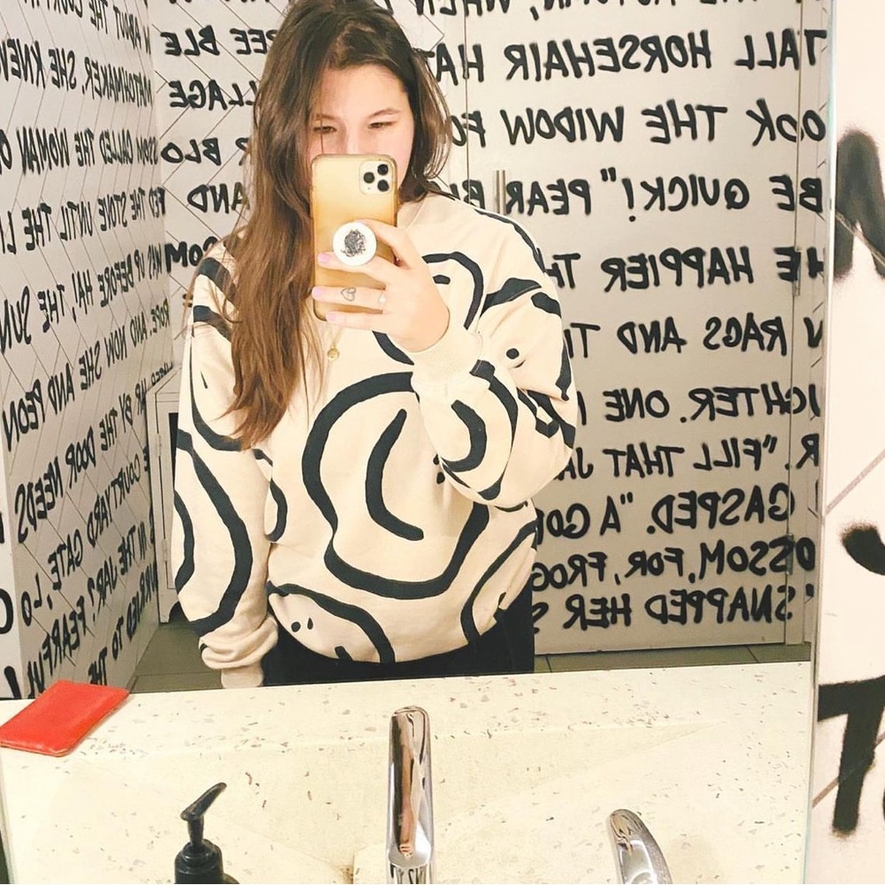 Wild Fable Smiley Sweater